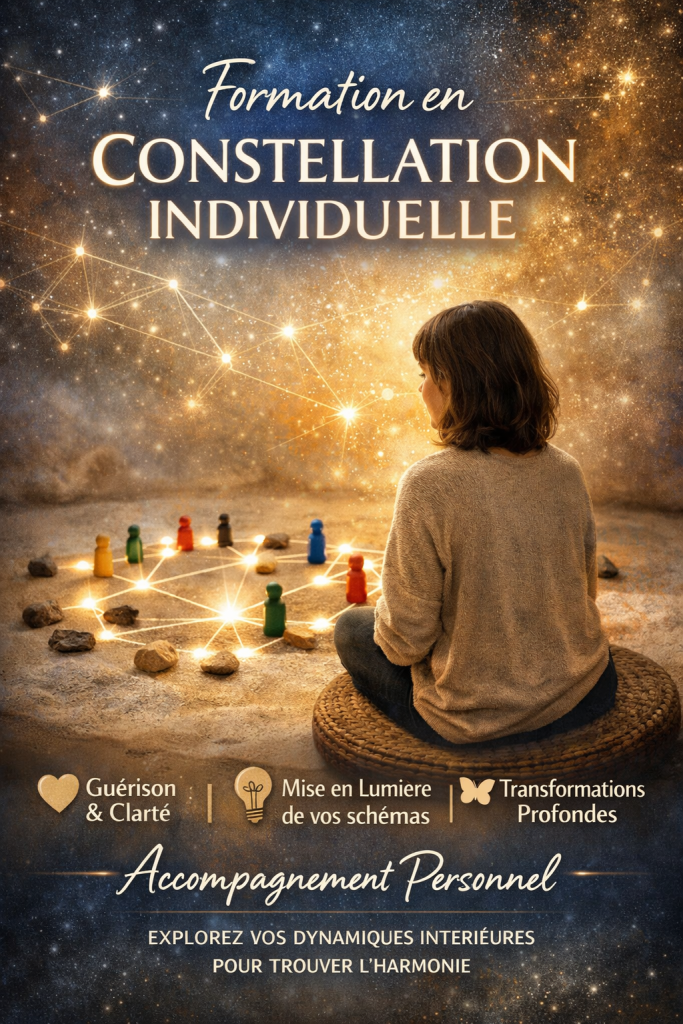 NEW en 2026 – 2027 FORMATION CERTIFIANTE EN CONSTELLATIONS EN INDIVIDUEL.